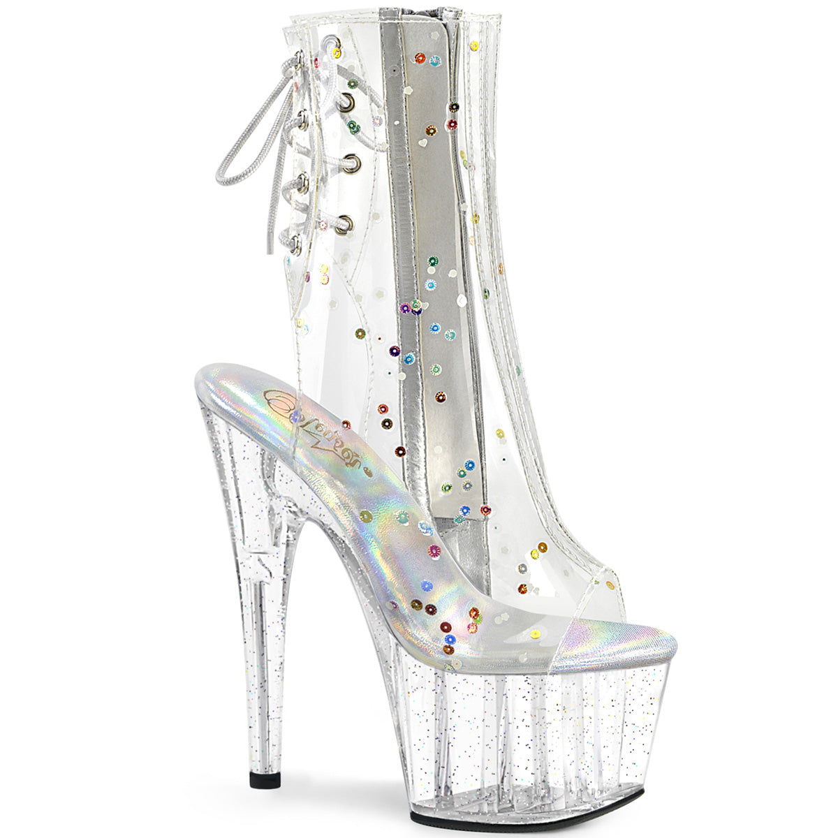 Pleaser Botines ADORE-1018c-2 clr tpu / clr