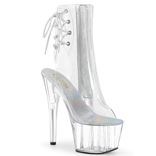 Pleaser Botas de tobillo para mujer ADORE-1018c clr / clr