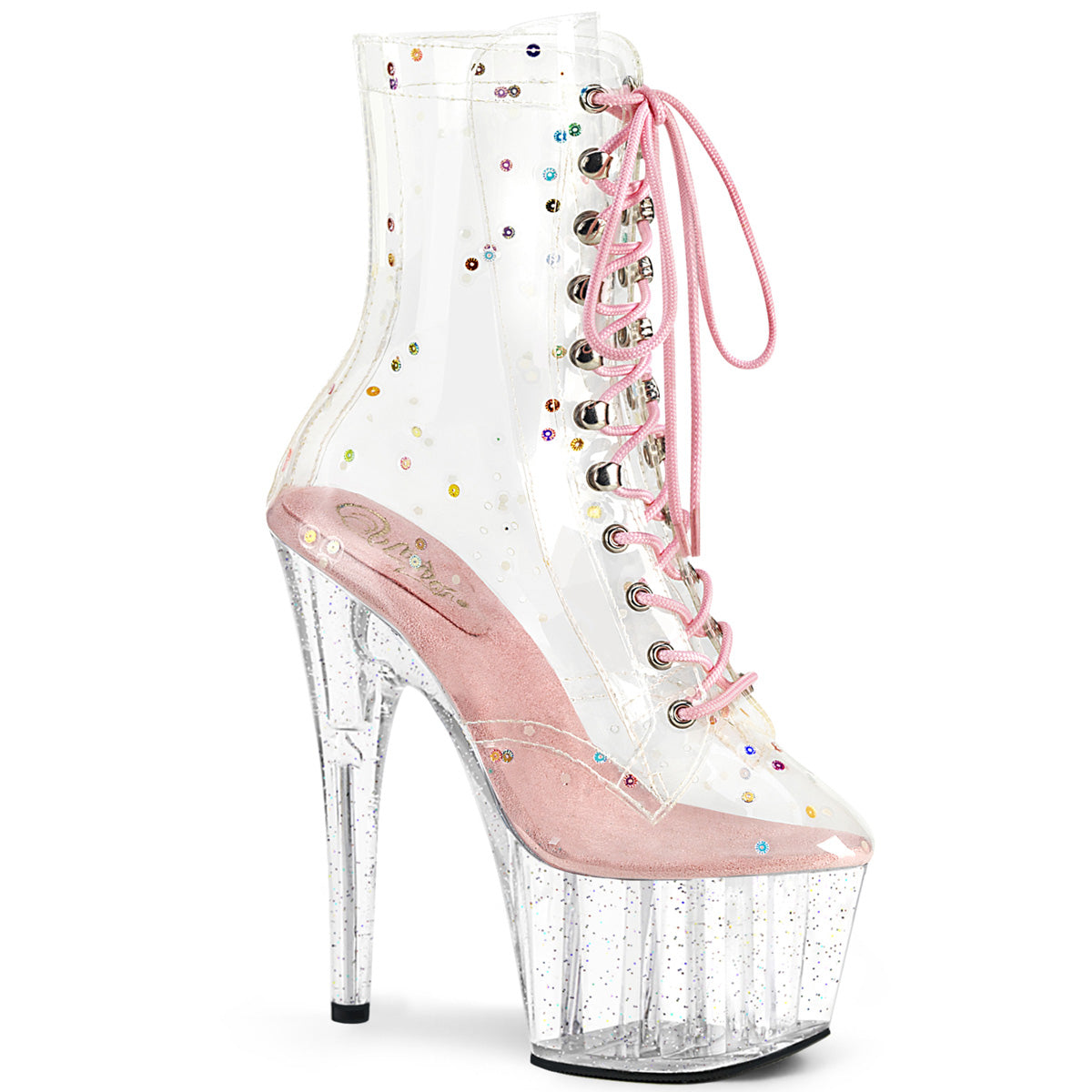 Pleaser Botines ADORE-1020c-2 clr tpu-b. Rosa / clr
