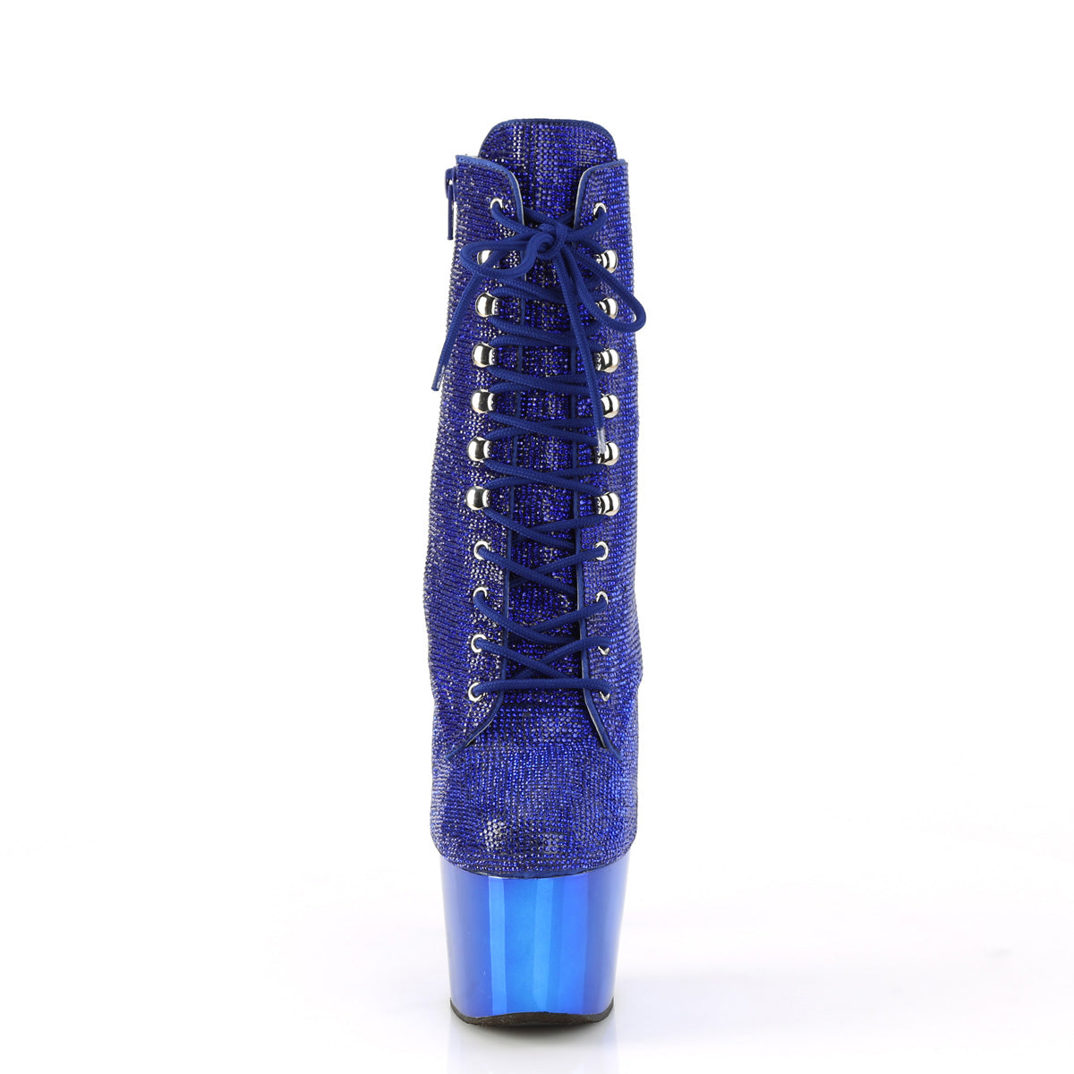 Pleaser Botines ADORE-1020CHRS Royal Blue RS / Royal Blue Chrome