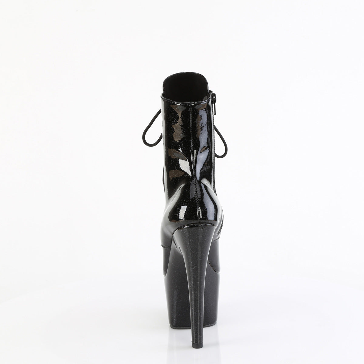Pleaser ADORE-1020GP Blk Glitter Pat/M