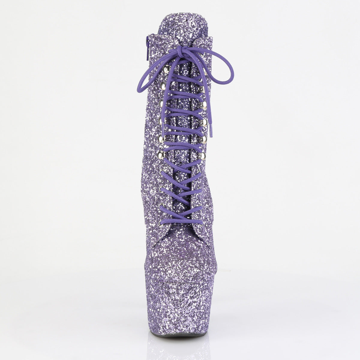 Pleaser Women's Platform Shoes ADORE-1020GWR Lilac Glitter/Lilac Glitter