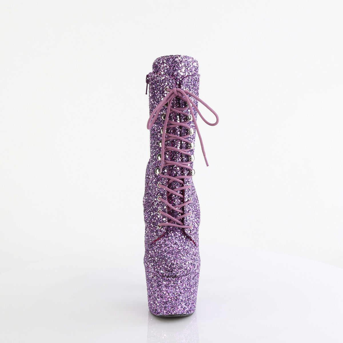 Pleaser Women's Platform Shoes ADORE-1020GWR Lavender Glitter/Lavender Glitter