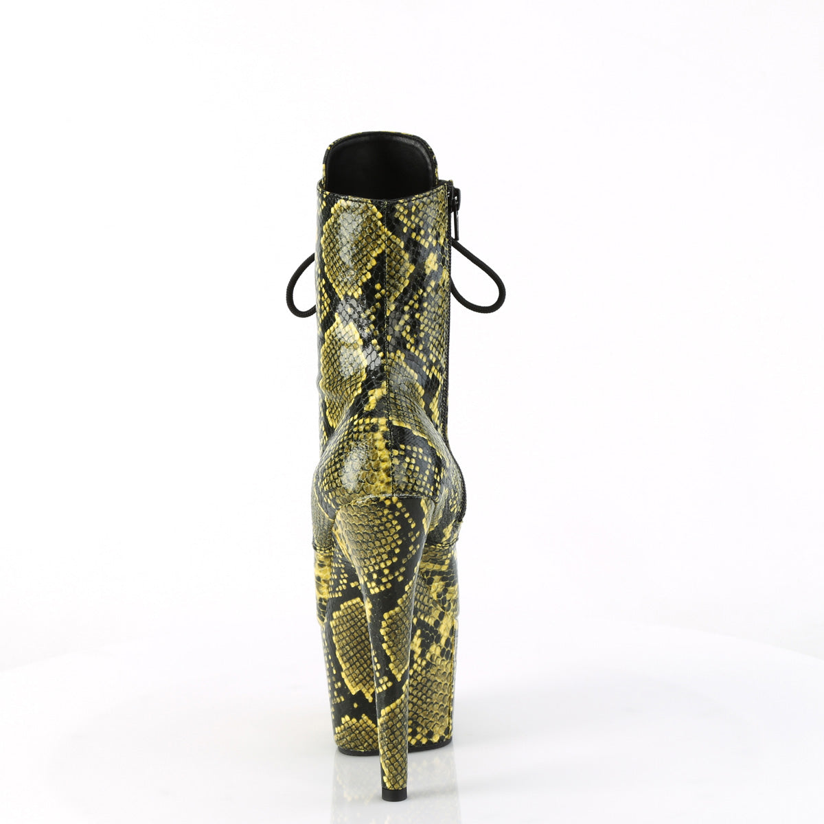 Pleaser ADORE-1020SPWR Yellow Snake Print/Yellow Snake Print