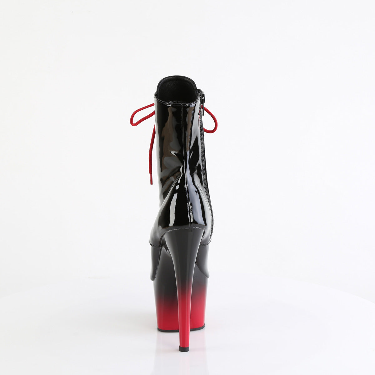 Pleaser ADORE-1021BR-H Blk Pat/Blk-Red