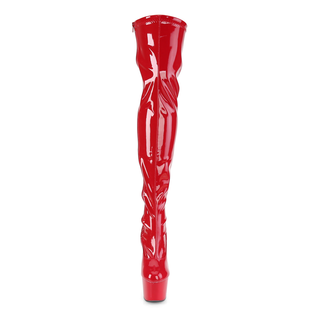 Pleaser Botas de mujer ADORE-3000 Red Str Pat / Red