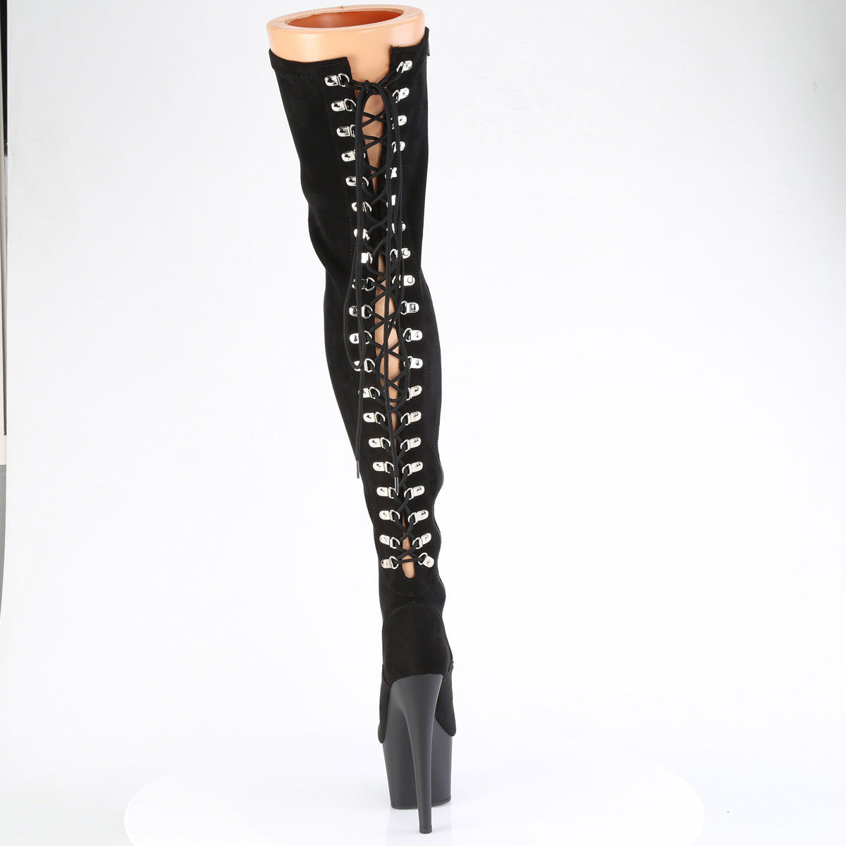 Pleaser ADORE-3063 BLK STR Microfibra/BLK Matte
