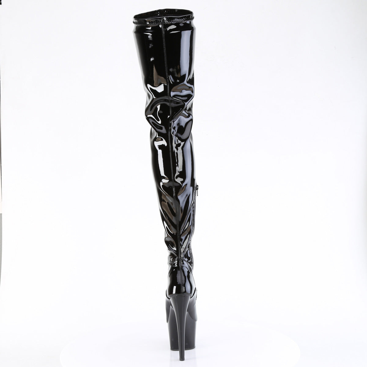 Pleaser ADORE-4000 blk str. Pat/BLK