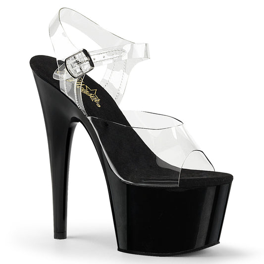 Pleaser Sandalias para mujer ADORE-708 clr / blk