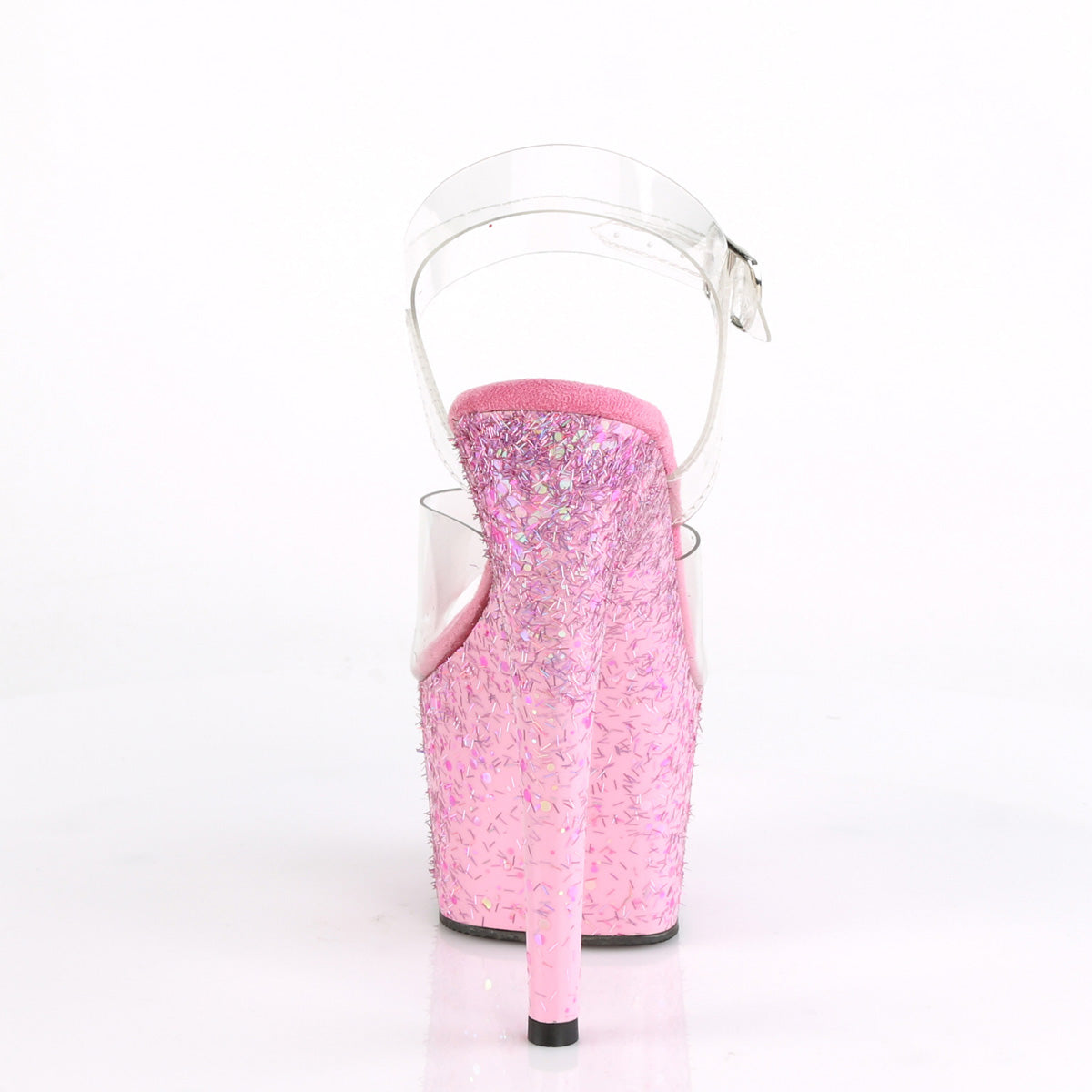Pleaser Sandalias para mujer ADORE-708cf clr / rosa confeti