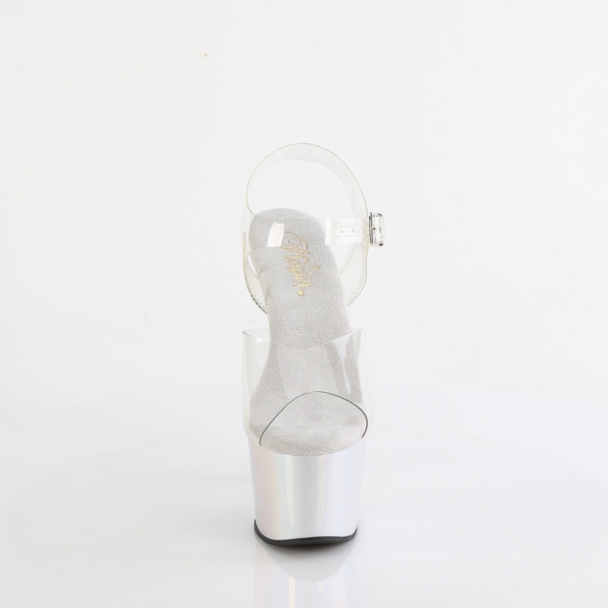 Pleaser ADORE-708LQ CLR/Holograma Liquid SLV
