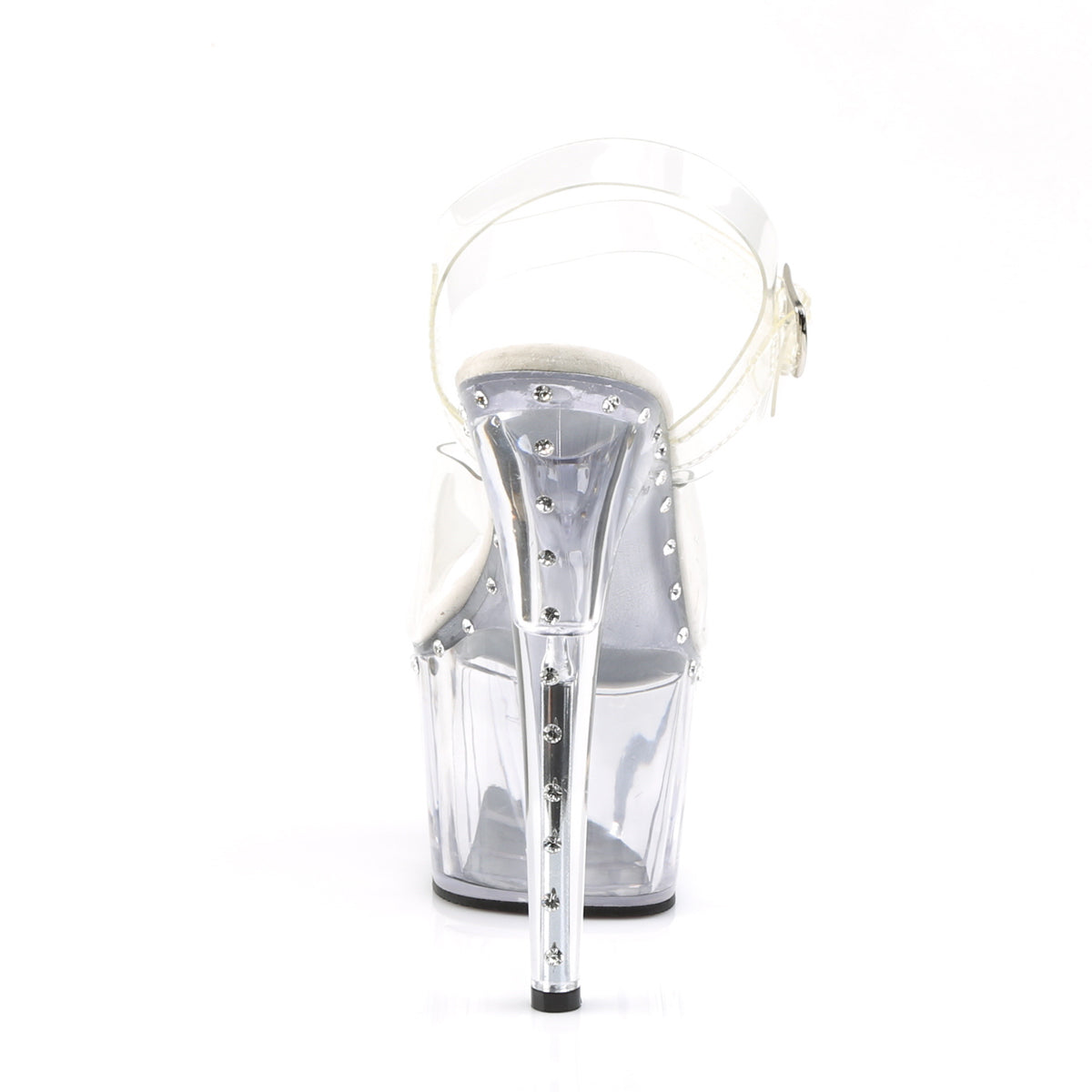 Pleaser Sandalias para mujer ADORE-708ls clr / clr