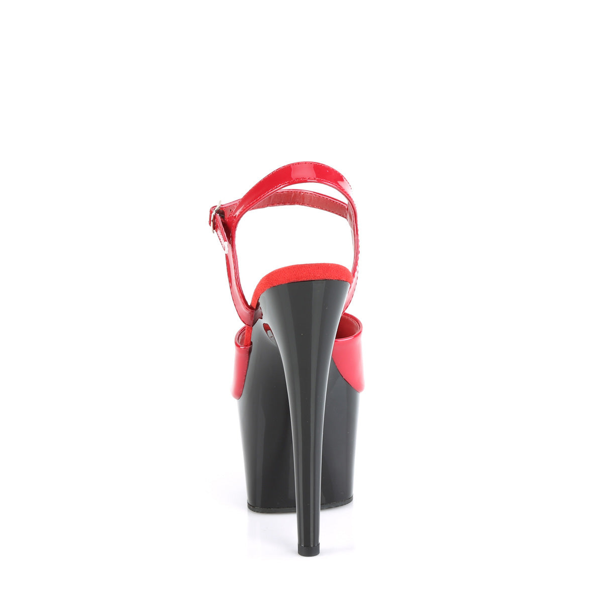 Pleaser Sandals ADORE-709 Red Pat/Blk