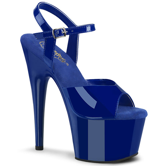 Pleaser  Sandalias ADORE-709 Royal Blue Pat / Royal Blue