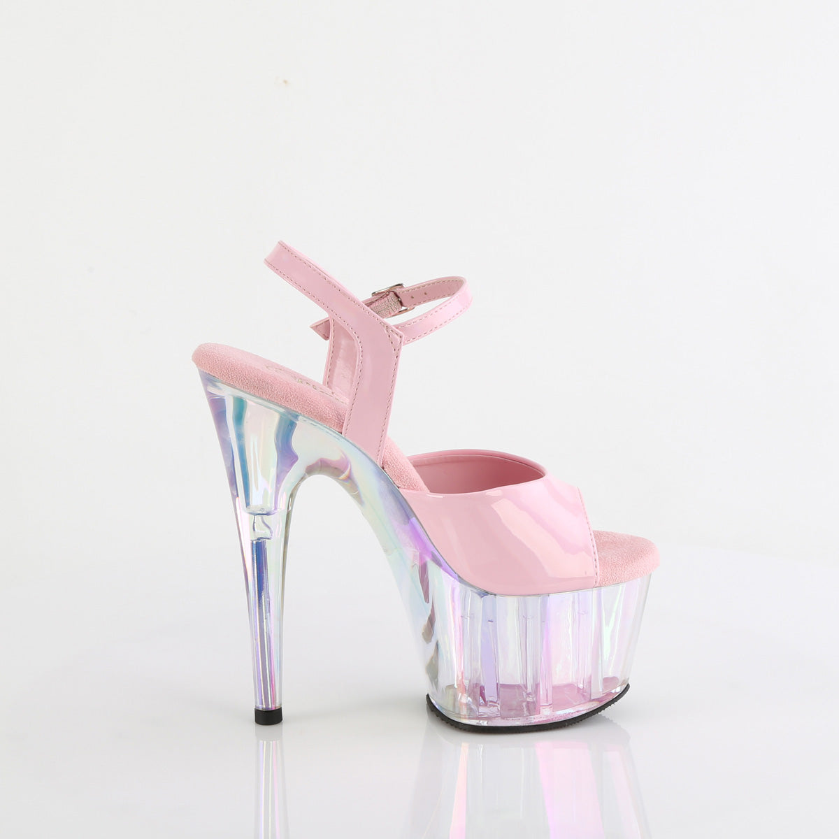 Pleaser ADORE-709ht B. rosa holo/holo teñido