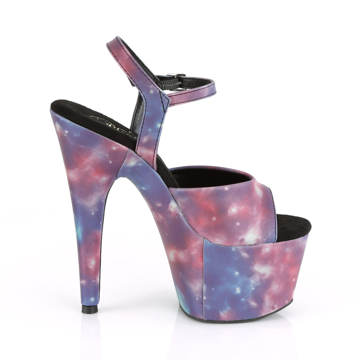 Pleaser Sandalias para mujer ADORE-709REFL PURPLE-AZUL REFLEADA DE AZULO PURPLE-AZUL