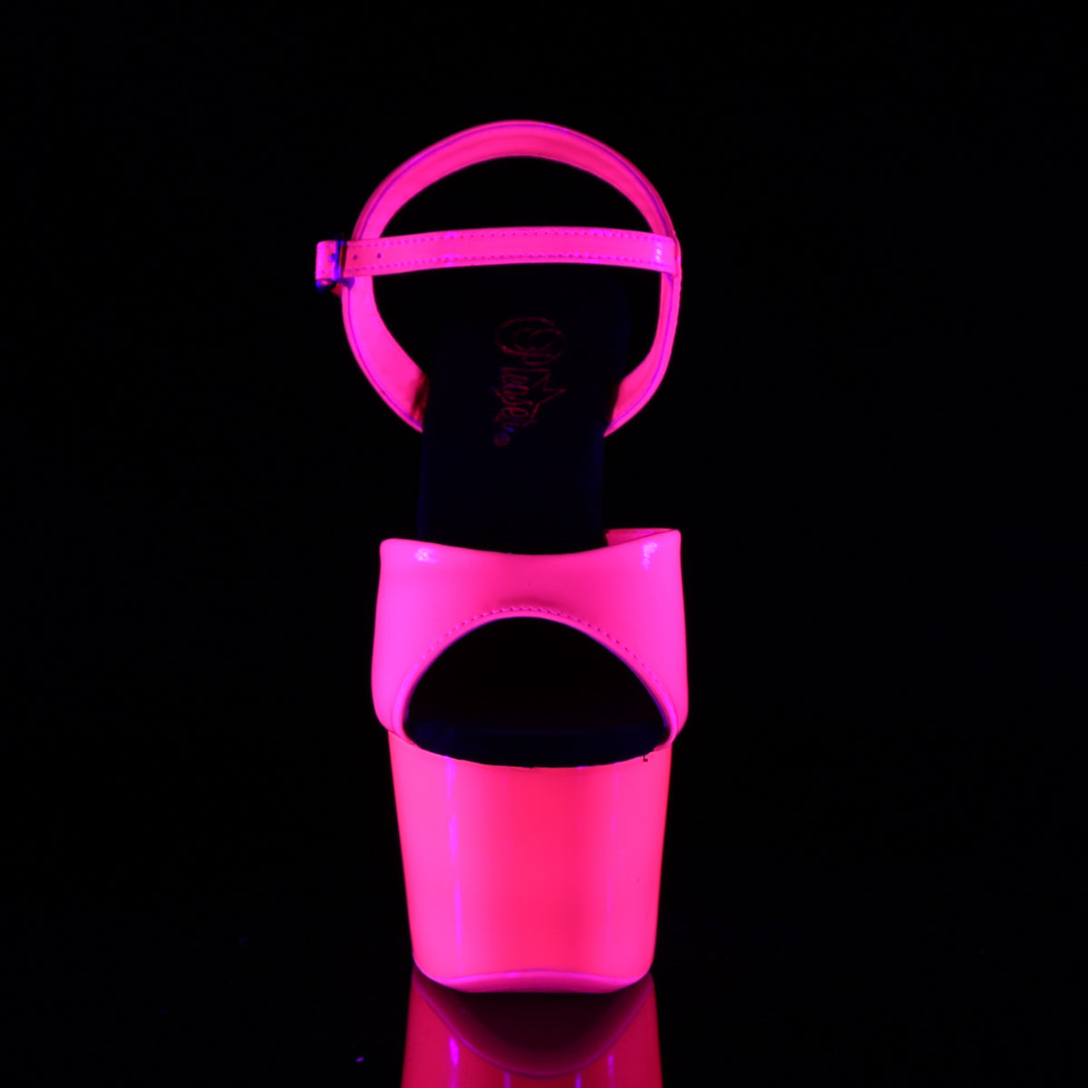 Pleaser Sandalias para mujer ADORE-709UV NEON H. PAT PAT / NEON H. PINK