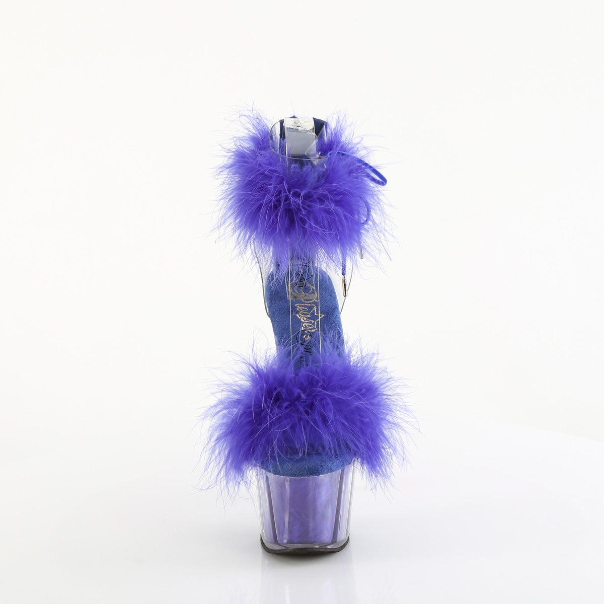 Pleaser ADORE-724F Clr-Royal Blue Fur/M