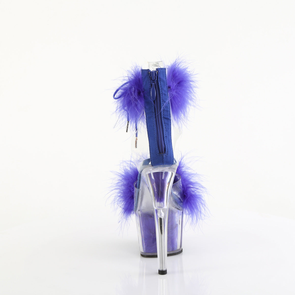 Pleaser ADORE-724F Clr-Royal Blue Fur/M