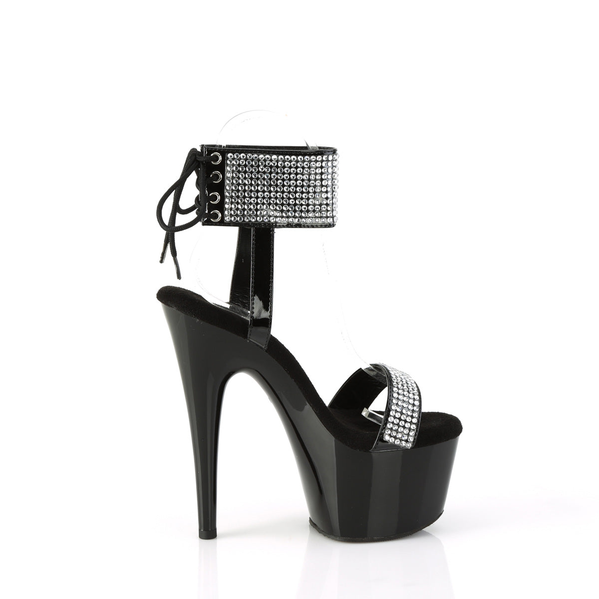 Pleaser ADORE-770 BLK PAT-RS/BLK