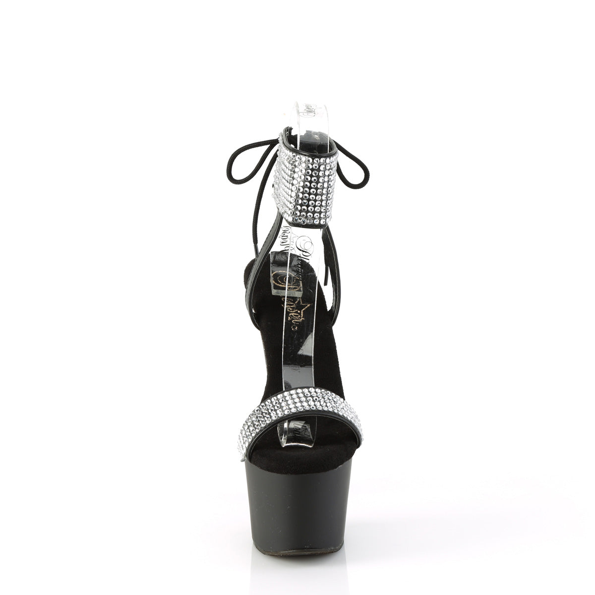 Pleaser ADORE-770 BLK Faux Leather-RS/Blk Matte