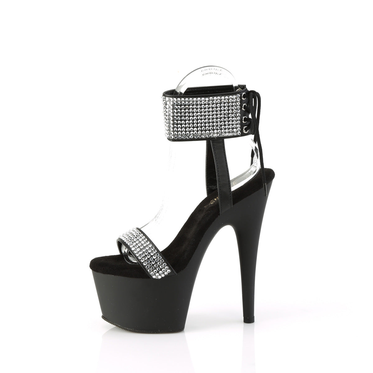 Pleaser ADORE-770 BLK Faux Leather-RS/Blk Matte