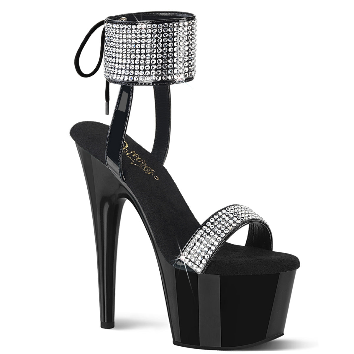 Pleaser ADORE-770 BLK PAT-RS/BLK