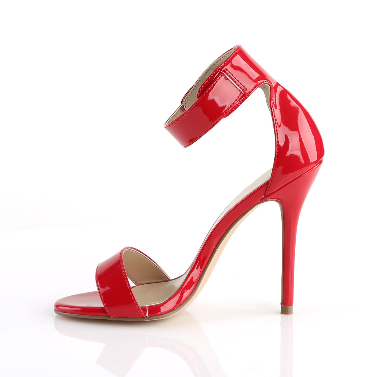 Pleaser Bombas para mujer AMUSE-10 PAT roja