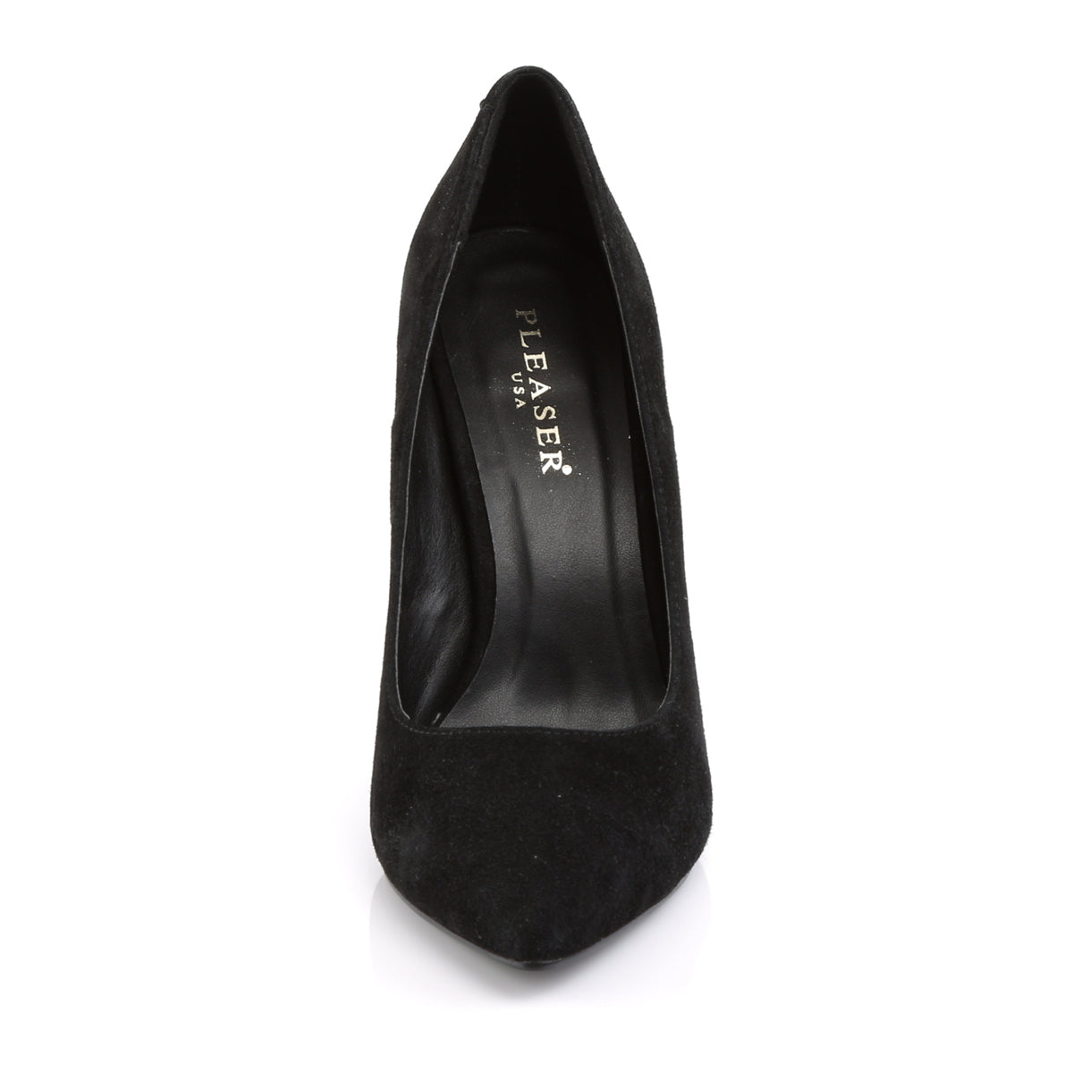 Pleaser Bombas para mujer AMUSE-20 gamuza blk