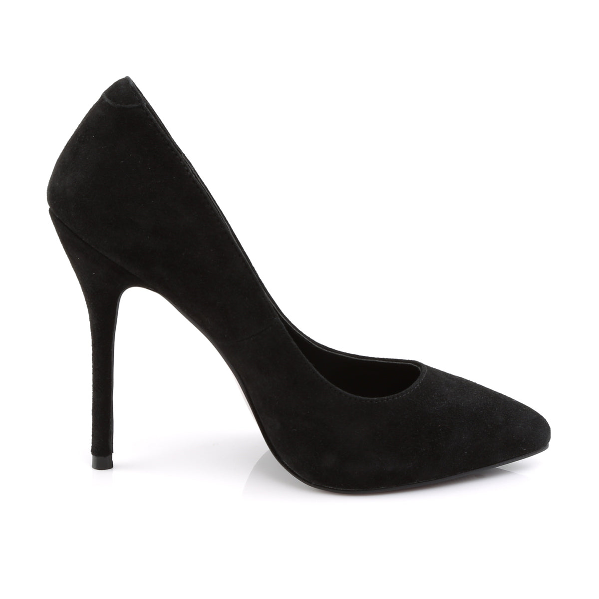 Pleaser Bombas para mujer AMUSE-20 gamuza blk
