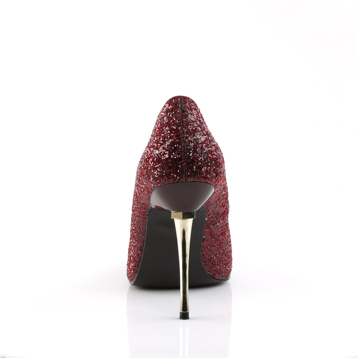 Pleaser Bombas para mujer APPEAL-20g Borgoña Gltr PU