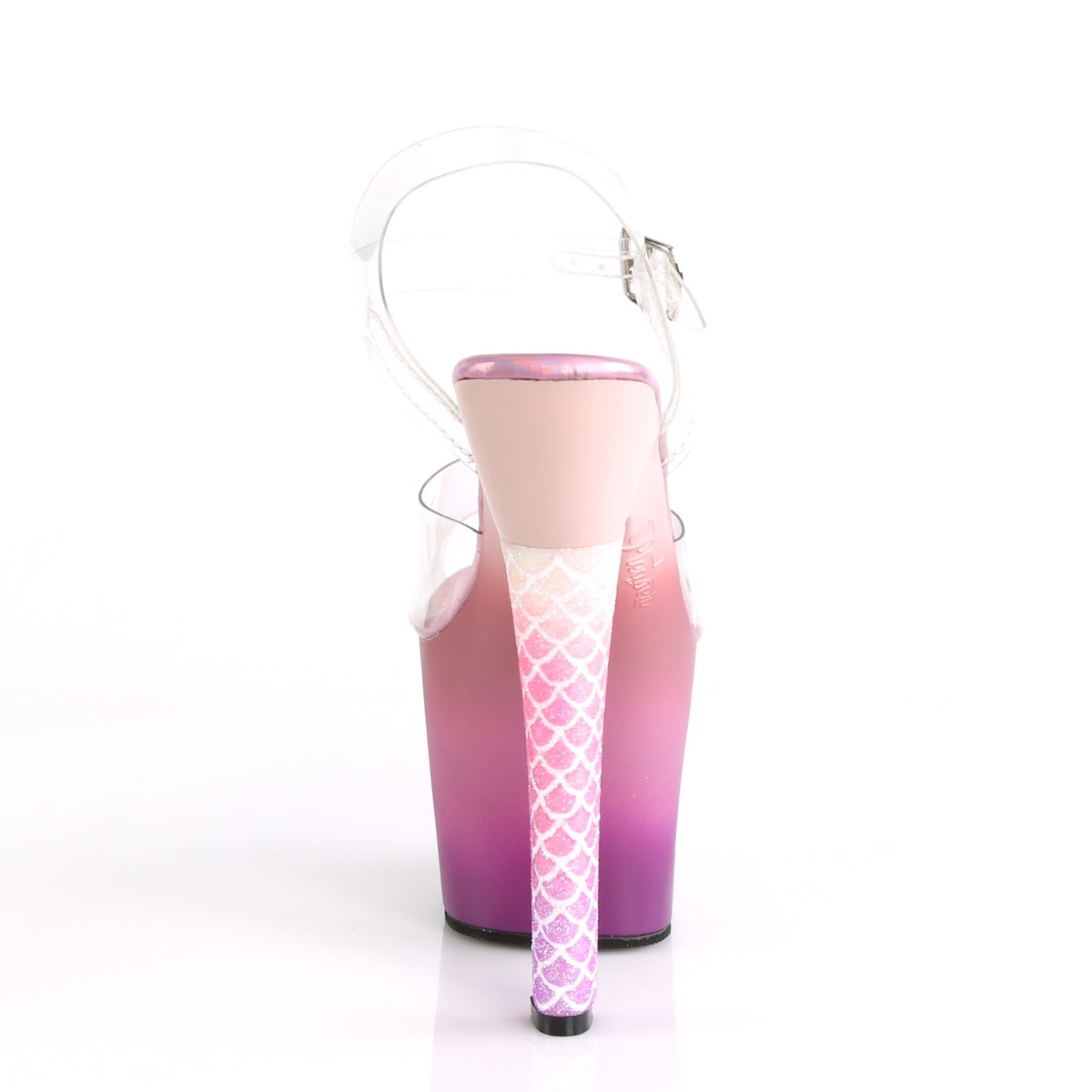 Pleaser Sandalias para mujer ARIEL-708MBRE CLR / PINK-PURPLE OMBRE