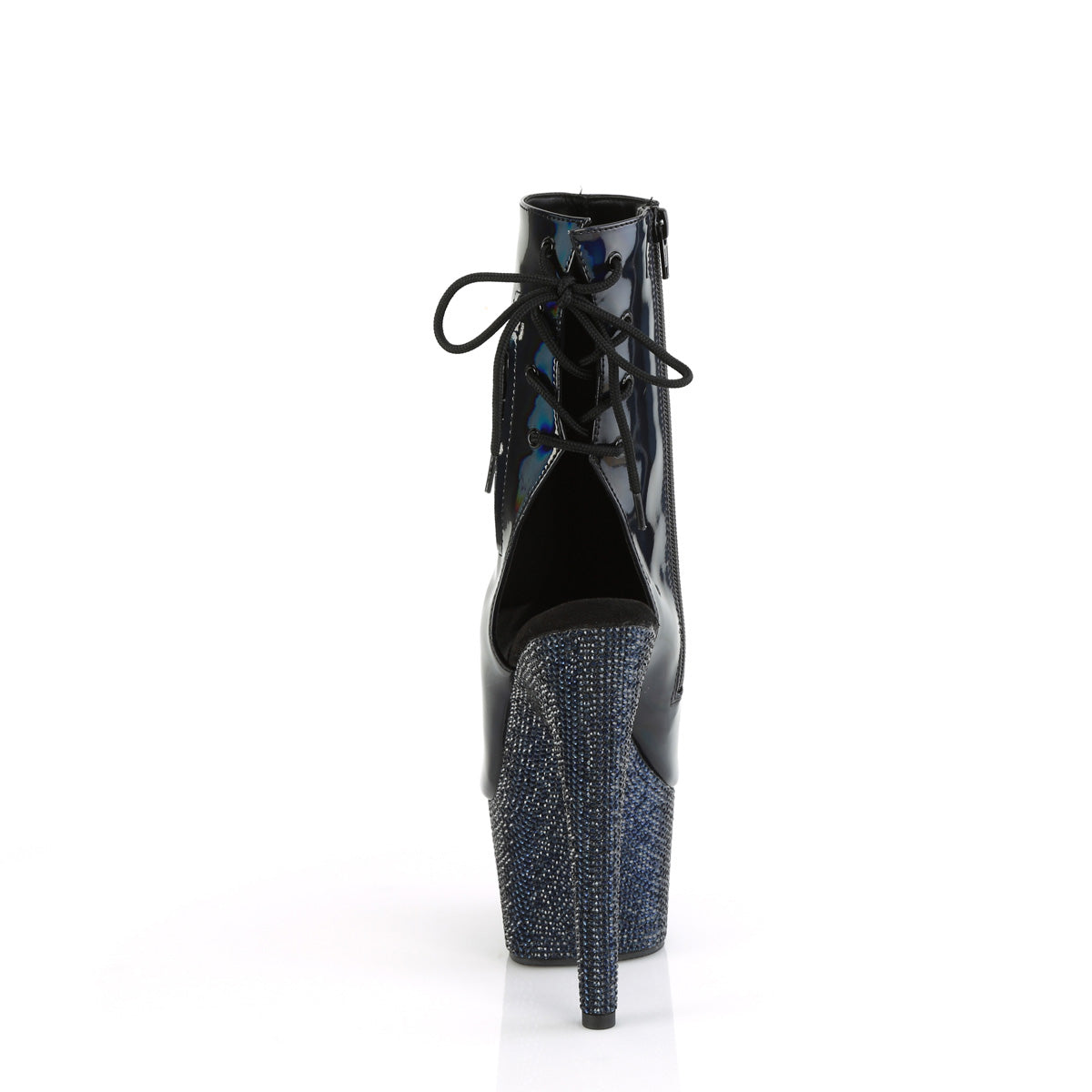 Pleaser Botines BEJEWELED-1018DM-7 BLK Holo Pat/Midnight BLK RS