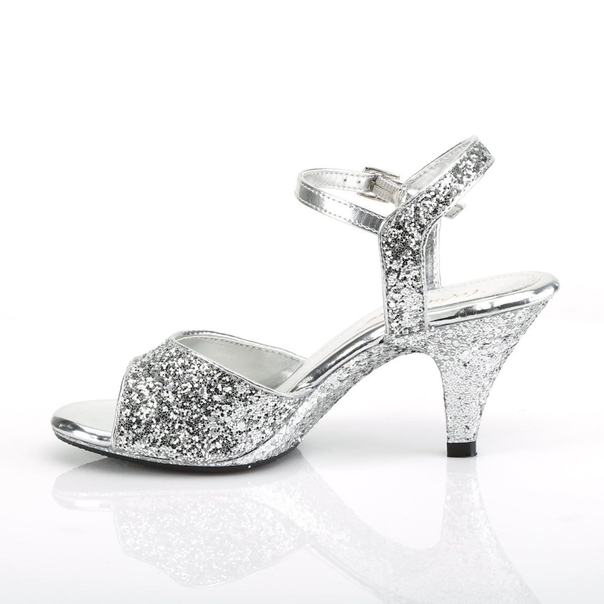 Fabulicious Sandalias para mujer BELLE-309g SLV GLITTER / SLV Brillo