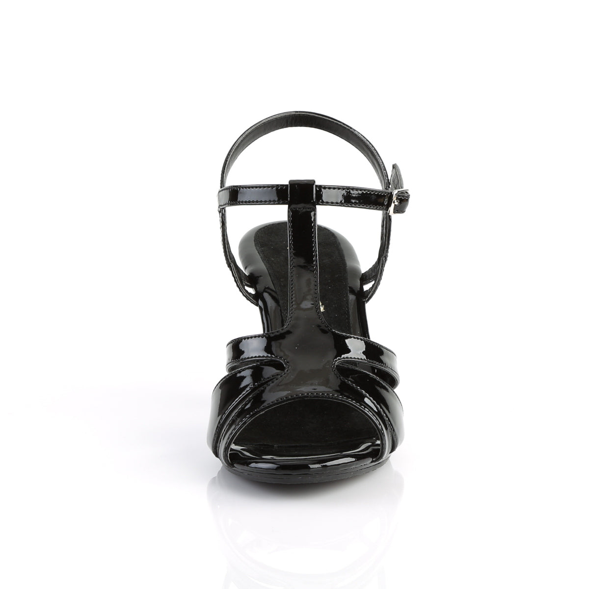 Fabulicious Womens Sandals BELLE-322 Blk Pat/Blk