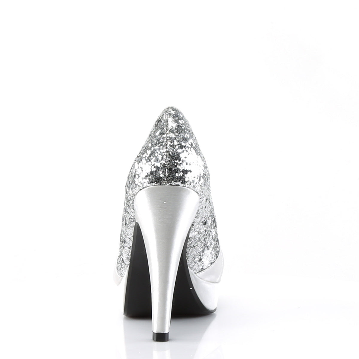 Pin Up Couture Bombas de mujer BETTIE-10 SLV GLTR-SATIN