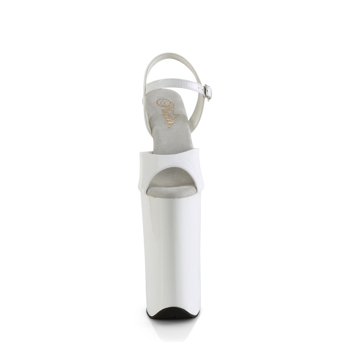 Pleaser Sandalias BEYOND-009 wht pat/wht