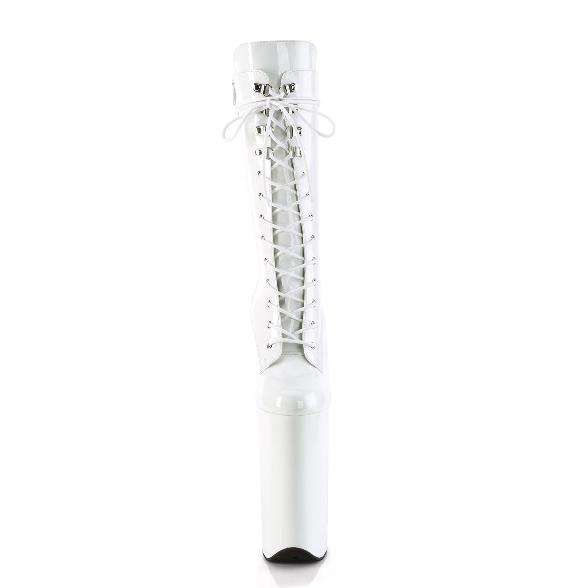 Pleaser Botines BEYOND-1050 wht pat/wht