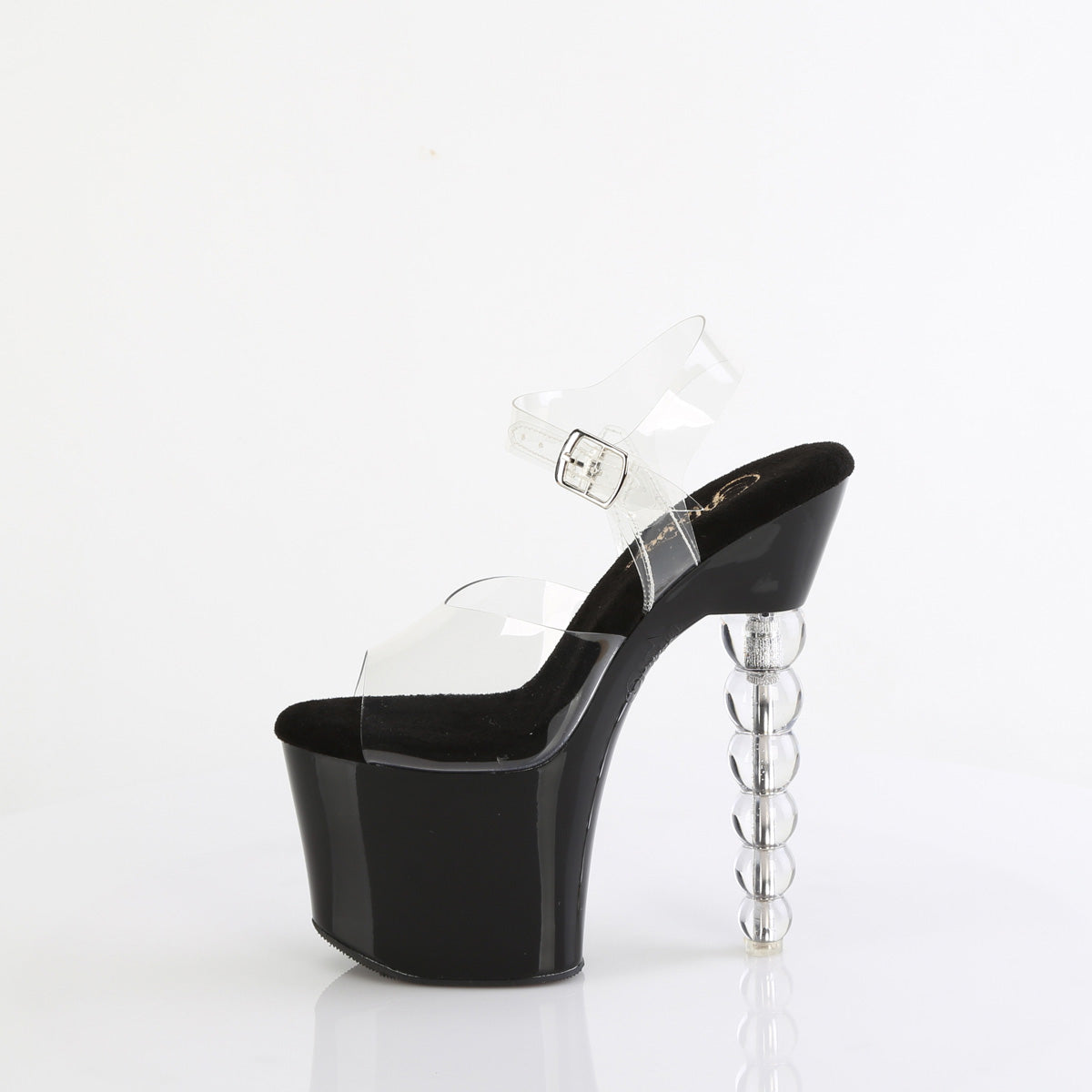 Pleaser BLISS-708 CLR/BLK-CLR
