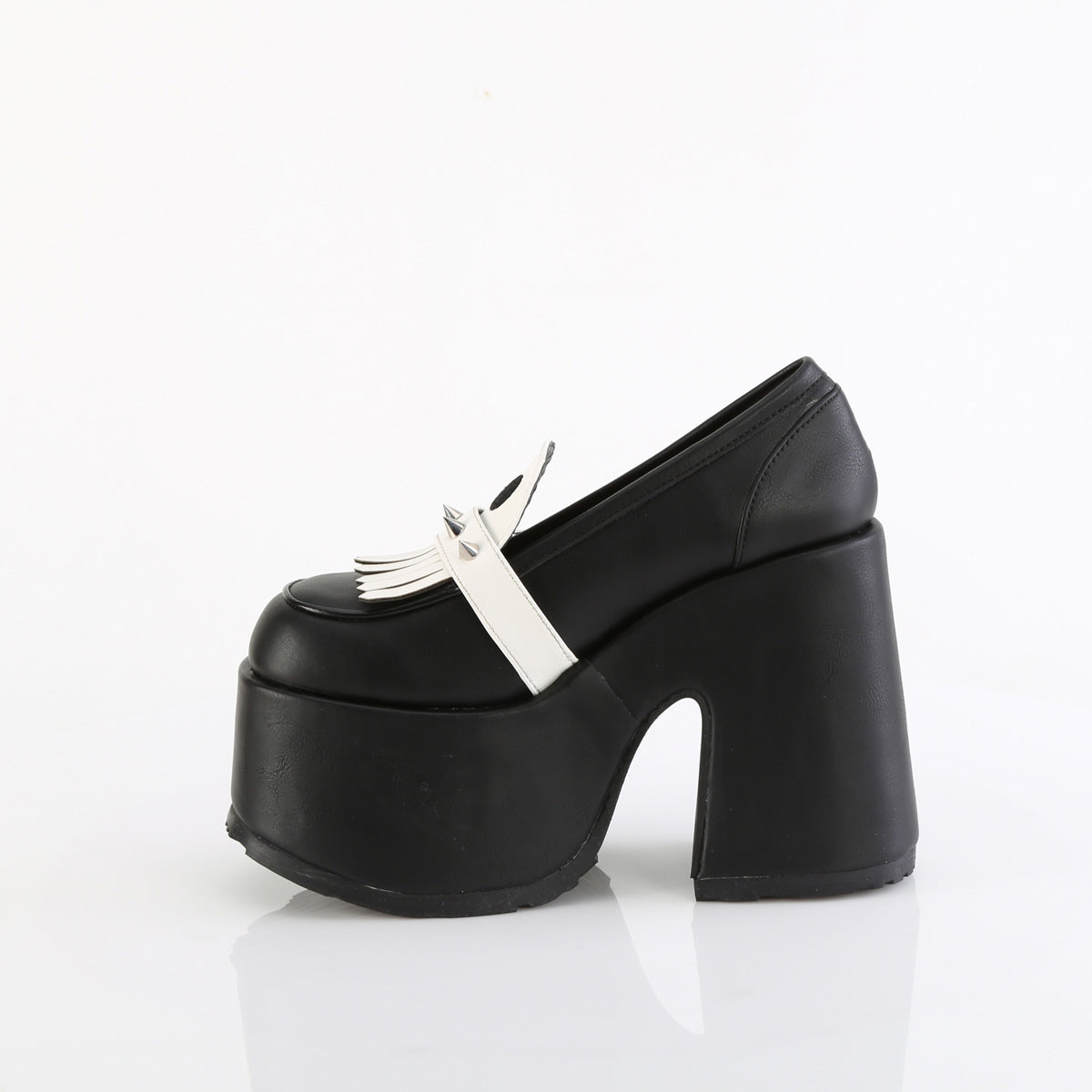 DemoniaCult CAMEL-58 BLK de cuero vegano