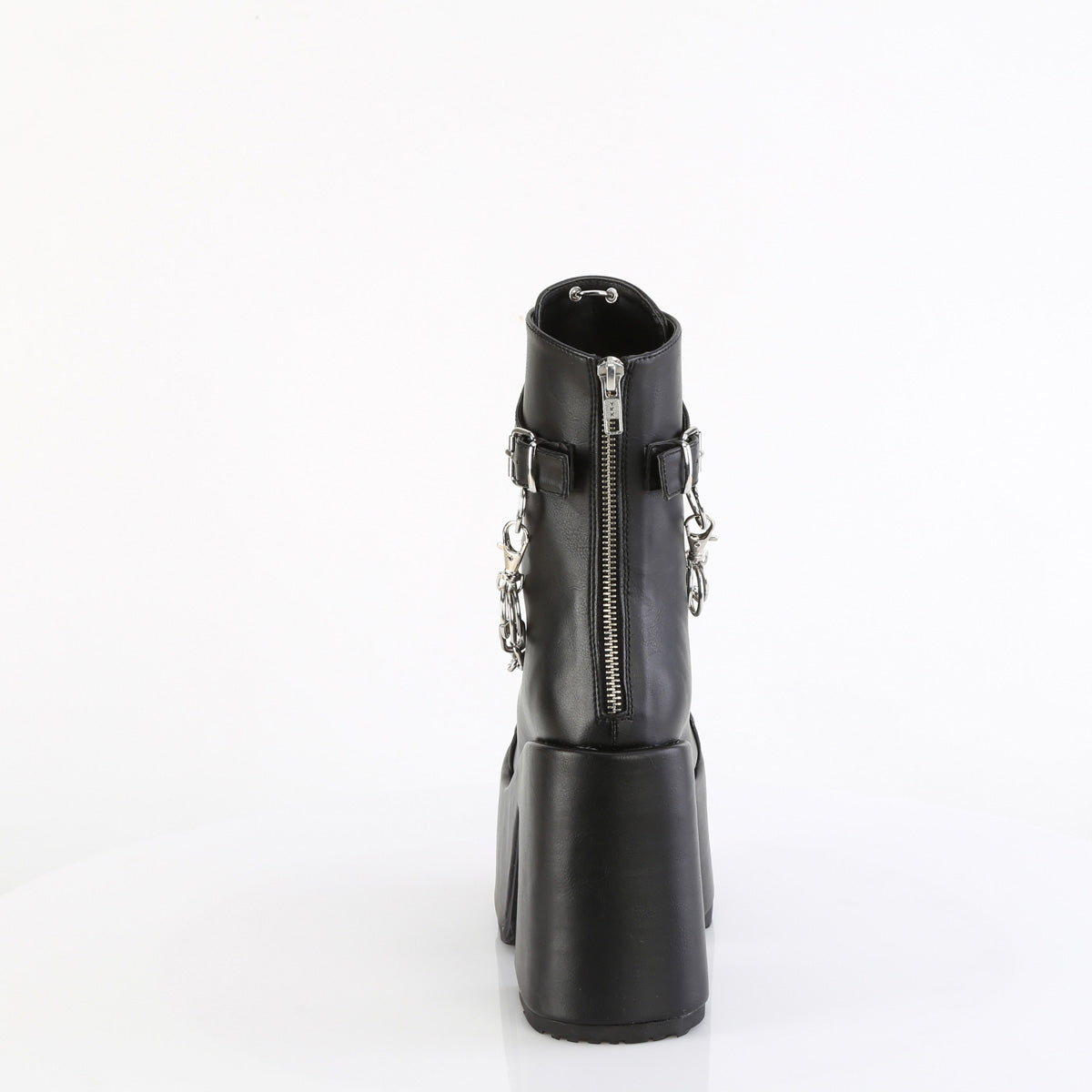 DemoniaCult CAMEL-65 Blk Leather Vegan