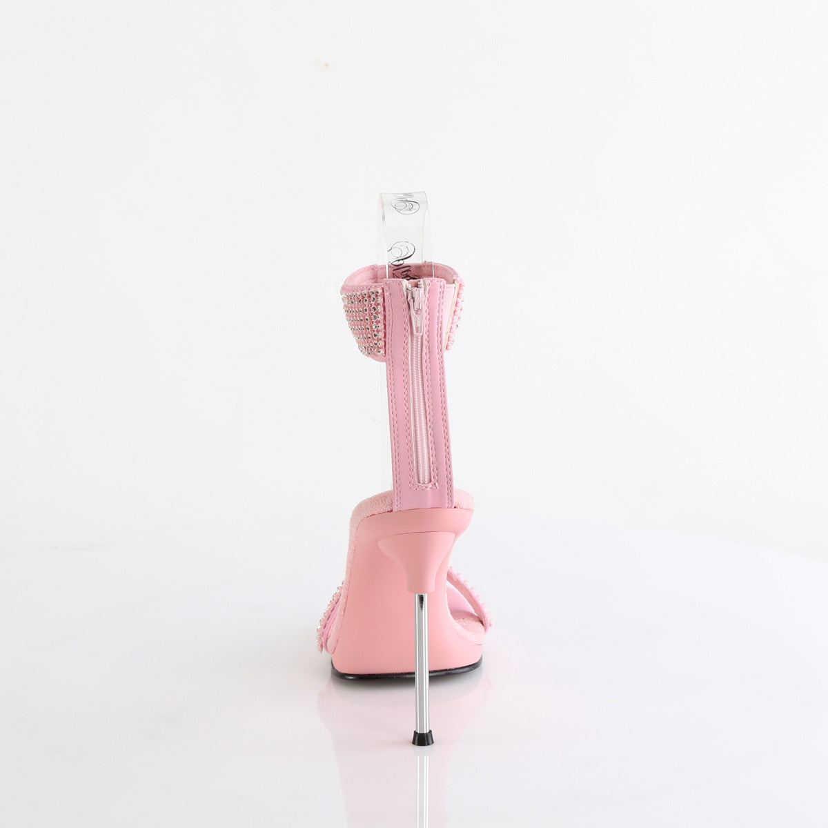 Fabulicious CHIC-40 B. Pink Faux Leather-RS/B. Pink