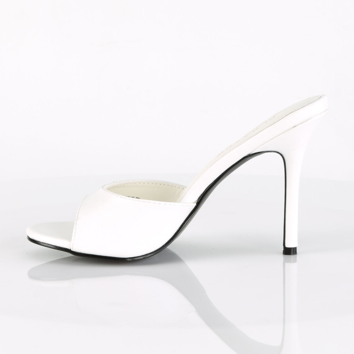 Pleaser Bombas para mujer CLASSIQUE-01 wht kid pu