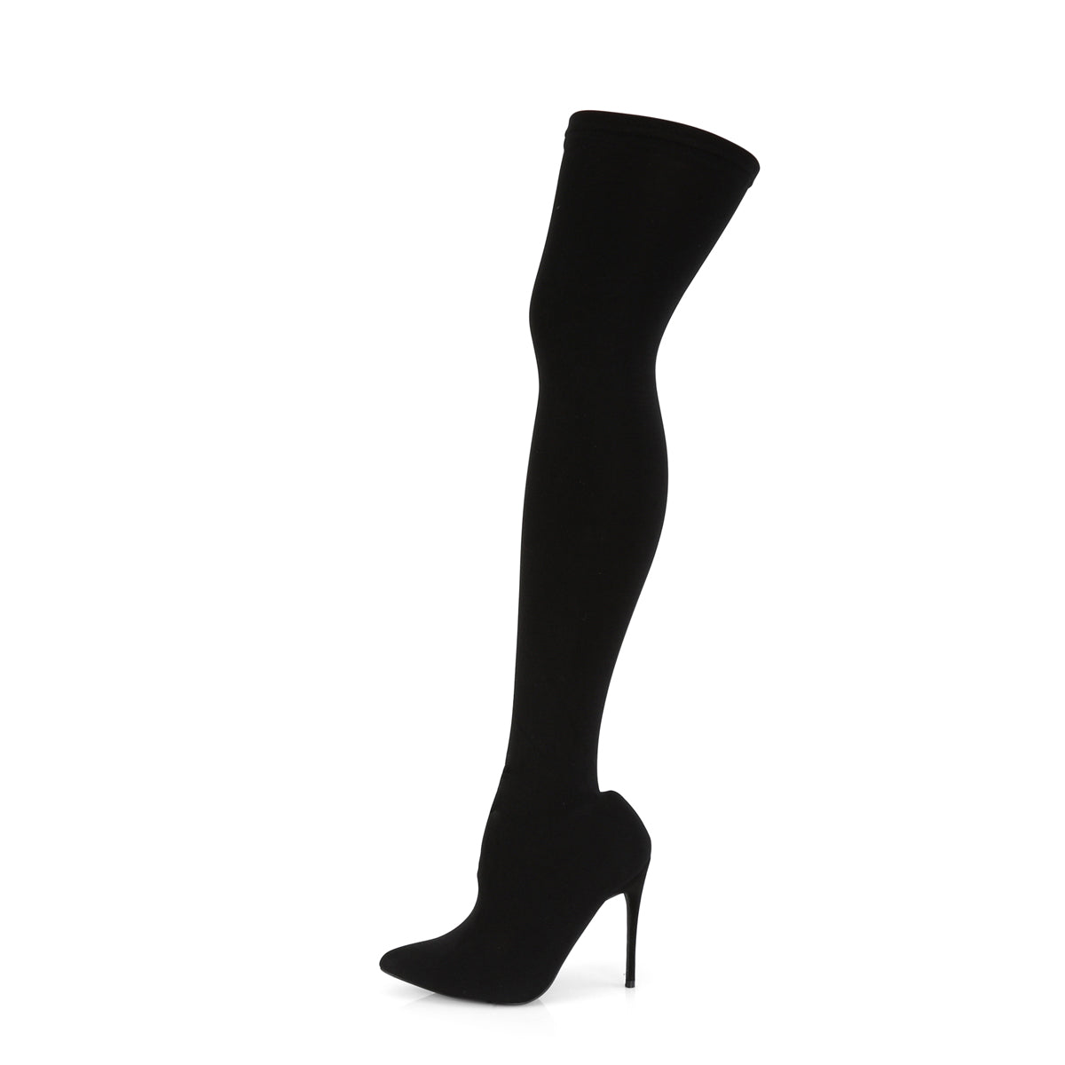 Pleaser Botas de mujer COURTLY-3005 BLK NYLON
