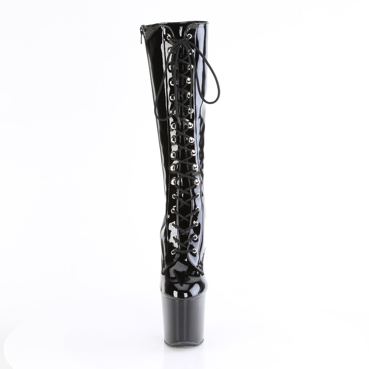 Pleaser Botas CRAZE-2023 blk str. Pat/BLK