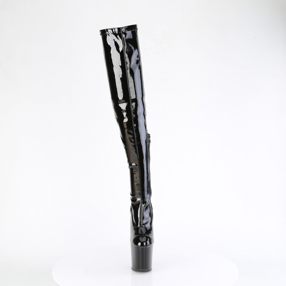 Pleaser Botas CRAZE-3000 blk str. Pat/BLK