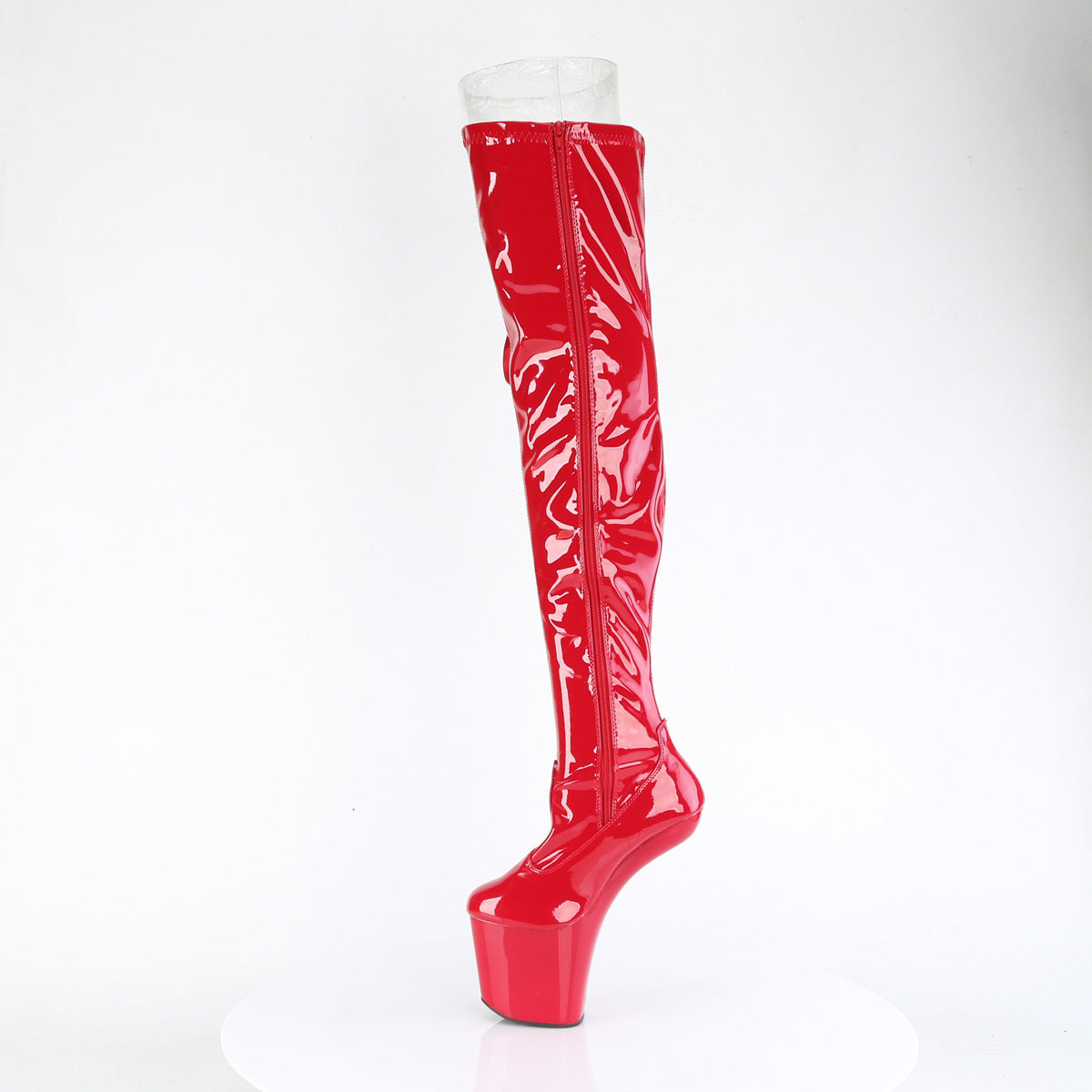 Pleaser Botas CRAZE-3050 Red Str. Pat/Rojo