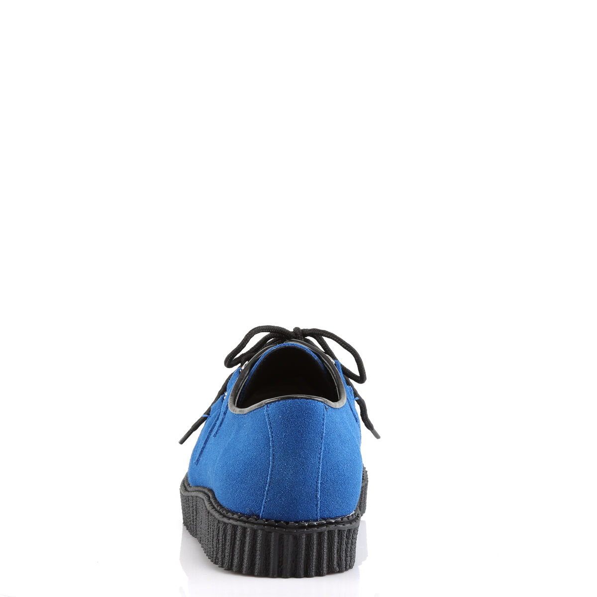 DemoniaCult Zapato bajo para hombre Creeper-602S Royal Blue Suede