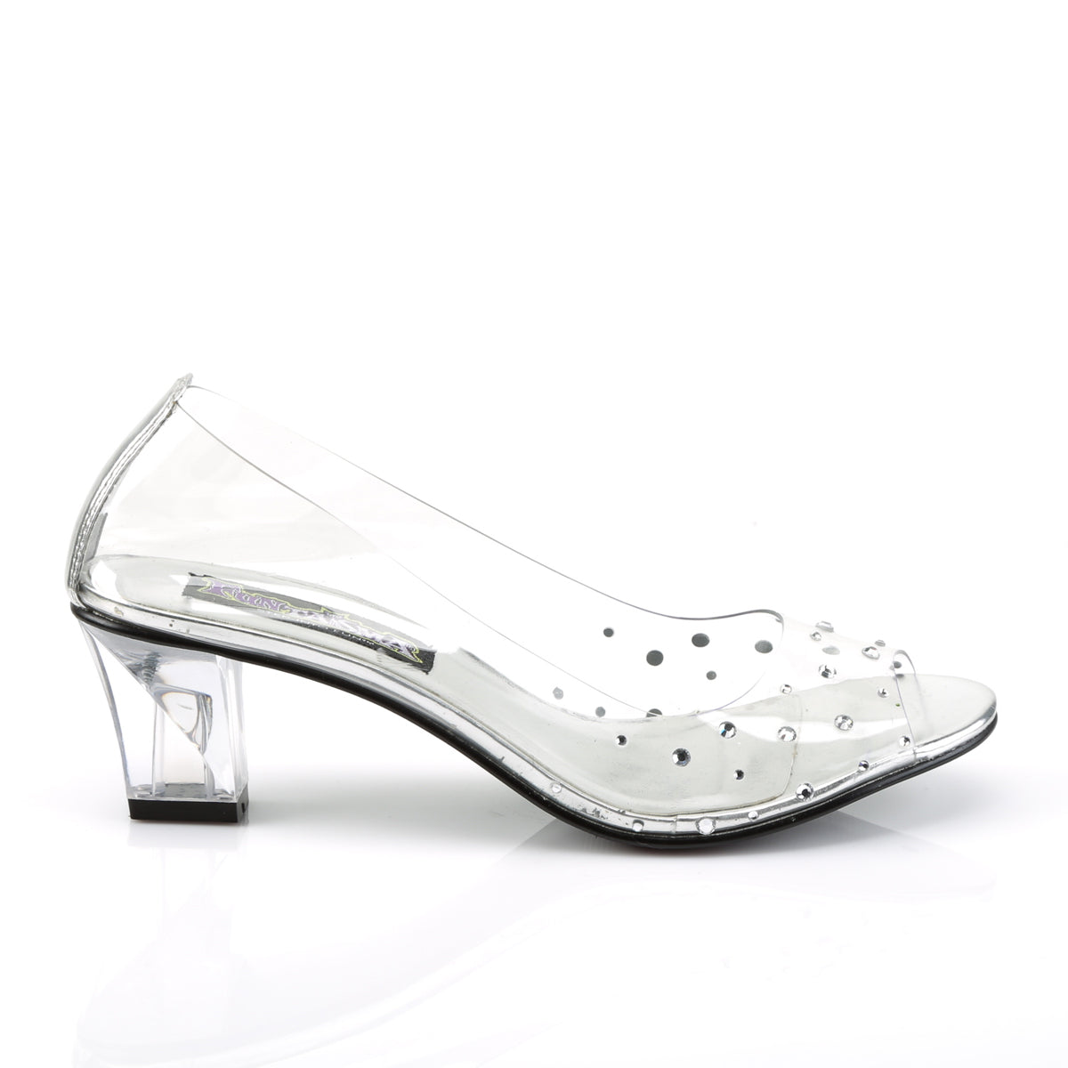 Funtasma Bombas para mujer CRYSTAL-100 clr lucite