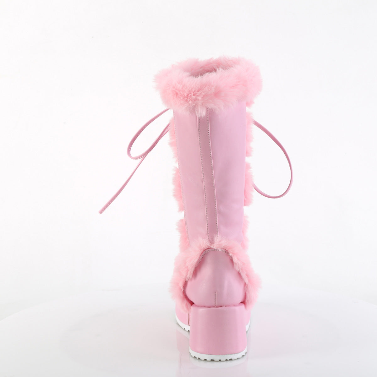 DemoniaCult Cubby-311 B. Cuero vegano rosa